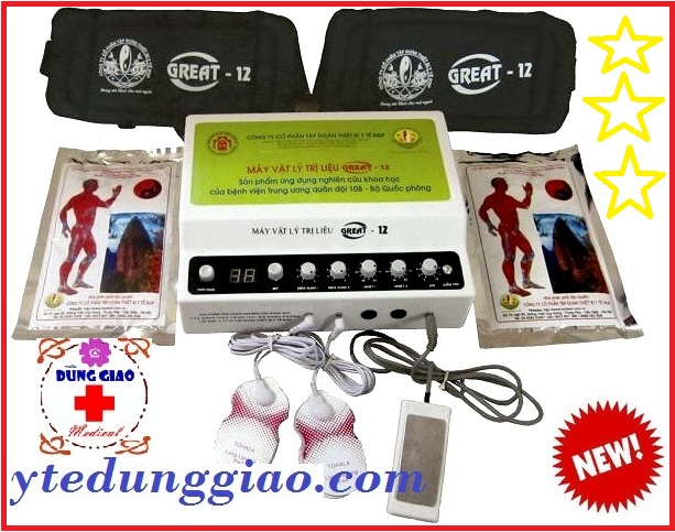 Máy vật lý trị liệu Great 12 mới nhất